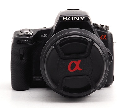 Фотоаппарат комиссионный Sony SLT-55V kit 18-55mm (б/у, гарантия 14 дней, S/N 4142449) 