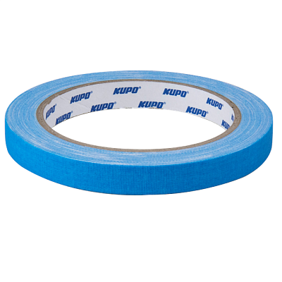Скотч-тейп Kupo CS-1215BU Cloth Spike Tape, 12mm*13,72m, синий