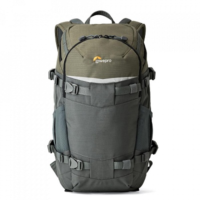 Фотосумка рюкзак Lowepro Flipside Trek BP 250 AW, серый/темно-зеленый