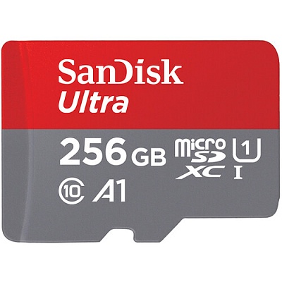 Карта памяти SanDisk Extreme microSDXC 256GB UHS-I A1 U1 R150/W10MB/s (SDSQUAC-256G-GN6MN)