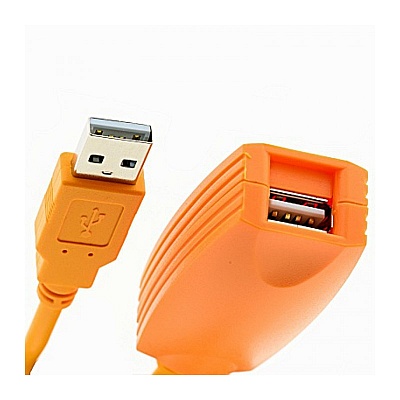 Кабель-удлинитель Tether Tools TetherPro USB 2.0 to USB Female Active активный 5m Orange (CU1917)