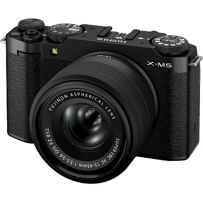 Фотоаппарат беззеркальный Fujifilm X-M5 Kit XC 15-45mm f/3.5-5.6 OIS Black