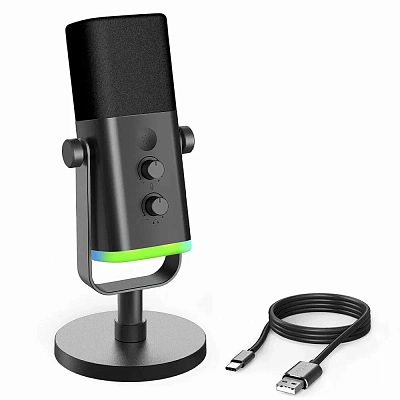 Микрофон Fifine AM8 черный