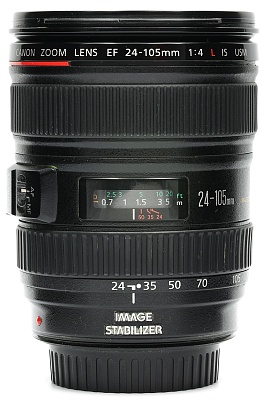 Объектив комиссионный Canon EF 24-105mm f/4L IS USM (б/у, гарантия 14 дней, S/N 1418233)