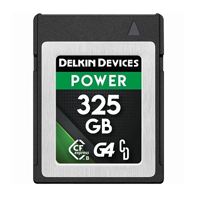Карта памяти Delkin Power CFexpress Type B G4 325GB R1780/W1700MB/s (DCFXBP325G4)