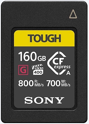 Карта памяти Sony CFexpress Type А 160GB R800/W700Mb/s (CEA-G160T)