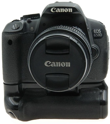 Фотоаппарат комиссионный Canon EOS 650D Kit 18-55mm + Бат. Блок (б/у, гар-я 14 дн, S/N83033002360)
