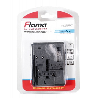 Зарядное устройство Flama FLC-UNV-OLY, для Olympus (универсальное)