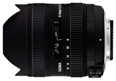 Объектив Sigma 8-16mm f/4.5-5.6 DC HSM Canon EF-S