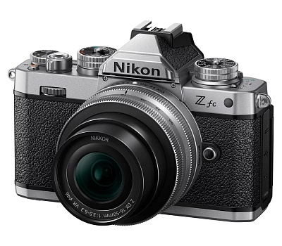 Фотоаппарат беззеркальный Nikon Z fc Kit 16-50mm f/3.5-6.3 VR, серебро/черный