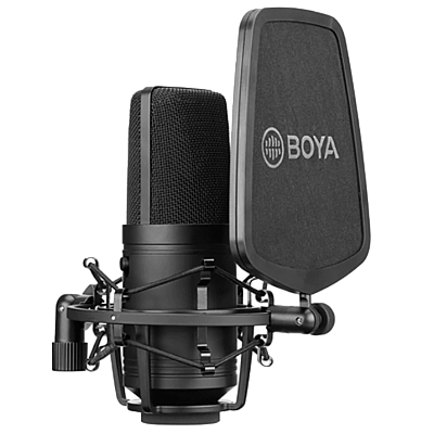 Микрофон Boya BY-M800, студийный, направленный, XLR