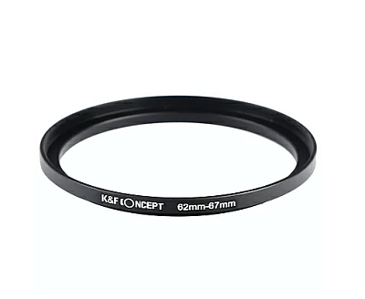 Переходное кольцо K&F Concept для светофильтра 67-62mm