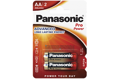 Батарейка Panasonic LR6XEG/2BP AA 2шт в блистере (цена за блистер)