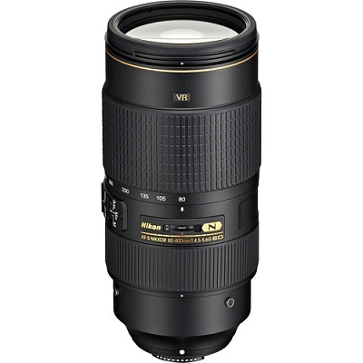 Объектив Nikon 80-400mm f/4.5-5.6G ED VR  Zoom-Nikkor