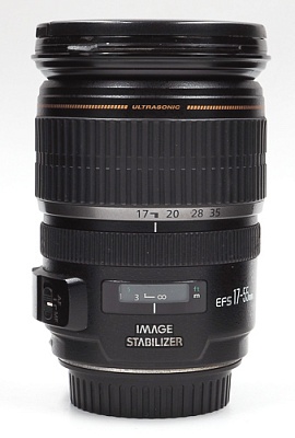 Объектив комиссионный Canon EF-S 17-55mm f/2.8 IS USM (б/у, гарантия 14 дней, S/N 41904755)