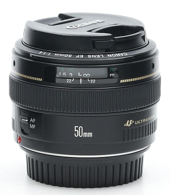 Объектив комиссионный Canon EF 50mm f/1.4 USM (б/у, гарантия 14 дней, S/N 2711100992)
