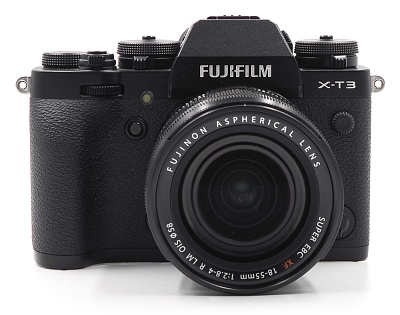 Фотоаппарат комиссионный Fujifilm X-T3 Kit 18-55mm f/2.8-4.0 OIS Black (б/у,  гарантия 22 мес, S/N 8