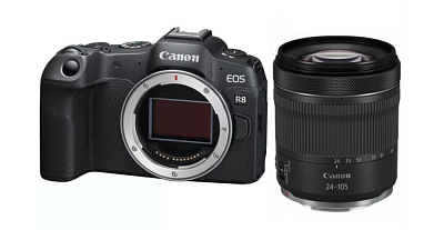 Фотоаппарат беззеркальный Canon EOS R8 Kit RF 24-105mm f/4-7.1 IS STM