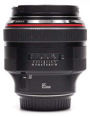 Объектив комиссионный Canon EF 85mm f/1.2L II USM (б/у, гарантия 14 дней, S/N 185461)