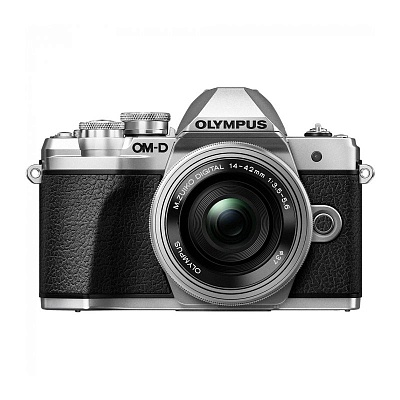 Фотоаппарат беззеркальный Olympus OM-D E-M10 Mark III Kit Pancake Zoom 14-42mm EZ Silver