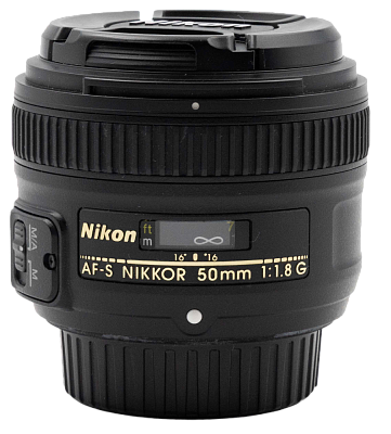 Объектив комиссионный Nikon 50mm f/1.8G AF-S Nikkor (б/у, гарантия 14 дней, S/N 2266084)