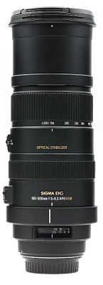 Объектив комиссионный Sigma AF 150-500mm f/5-6.3 APO Canon (б/у, гарантия 14 дней, S/N 1188886)
