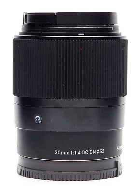 Объектив комиссионный Sigma 30mm f/1.4 DC DN Contemporary Sony E (б/у,гарантия 14 дней S/N 52139201)