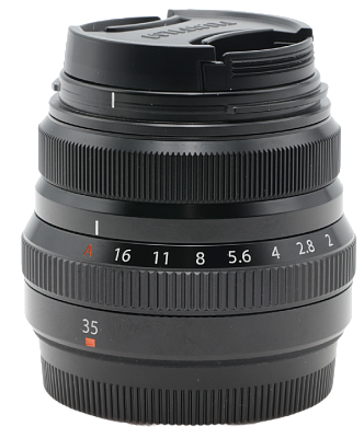 Объектив комиссионный Fujifilm XF 35mm f/2 R WR Black (б/у, гарантия 14 дней, S/N 0BA05053)