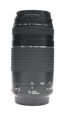 Объектив комиссионный Canon EF 75-300mm f/4-5.6 III (б/у, гарантия 14 дней, S/N 8201021334)