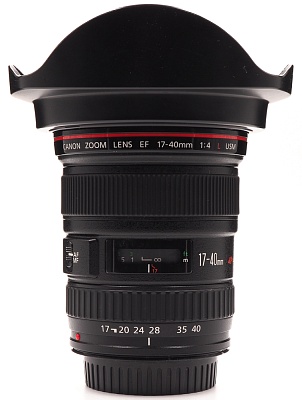 Объектив комиссионный Canon EF 17-40mm f/4L USM (б/у, гарантия 14 дней, S/N 5063745) 