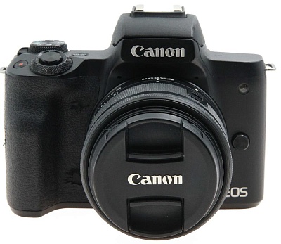 Фотоаппарат комиссионный Canon EOS M50 Kit 15-45mm f/3.5-5.6 (б/у, гар-я 14 дней, S/N 853038000674)