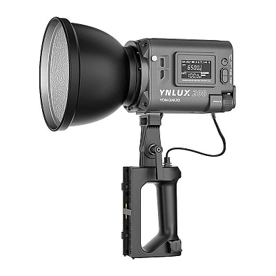 Осветитель Yongnuo LUX200 KIT 5600K светодиодный для видео и фотосъемки серый
