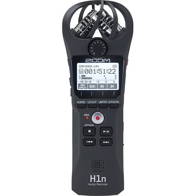 Портативный аудио рекордер Zoom H1n-VP с набором аксессуаров