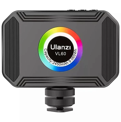 Осветитель Ulanzi VL60 RGB 2500К-9000К, светодиодный для видео и фотосъемки