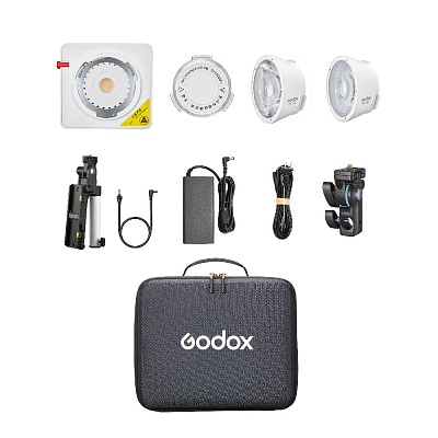 Осветитель Godox ML100R Kit2 (с AK-B01) 1800К-10000K светодиодный для видео и фотосъемки