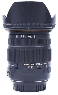 Объектив комиссионный Sigma AF 17-50mm f/2.8 EX DC OS HSM Canon EF-S 