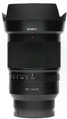 Объектив комиссионный Sony Carl Zeiss T* 35mm f/1.4 ZA (б/у, гарантия 14 дней, S/N 46211563)