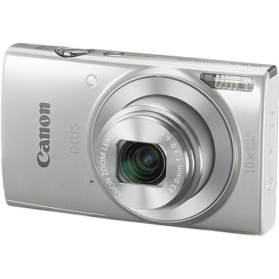 Фотоаппарат Canon IXUS 190 HS Silver (20Mp/10x/HD/Wi-Fi)