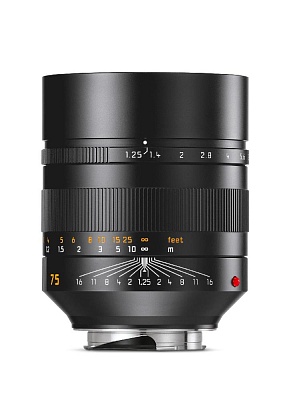 Объектив Leica Noctilux-M 75mm f/1.25 ASPH