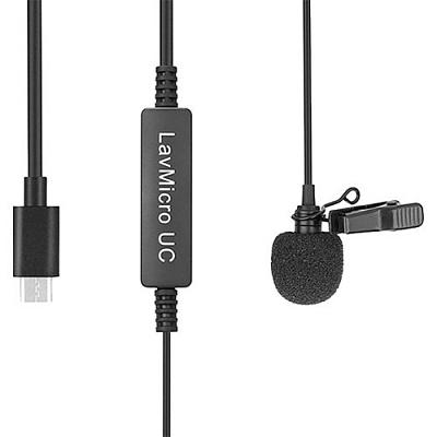 Микрофон Saramonic LavMicro UC, петличный, для смартфонов, USB Type-C