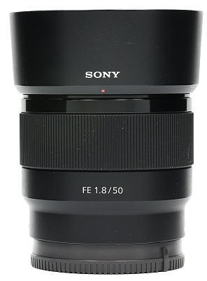 Объектив комиссионный Sony 50mm f/1.8 FE (SEL50F18F) (б/у, гарантия 14 дней, S/N 1883653) 