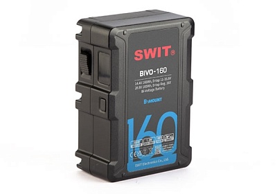 Аккумулятор Swit BIVO-160 B-Mount 14.4 В / 28.8 В 160 Вт·ч D-Tap