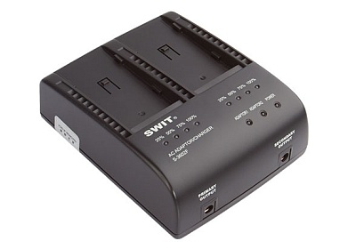 Зарядное устройство Swit S-3602F для двух аккумуляторов Sony NP-F/Swit S-8972