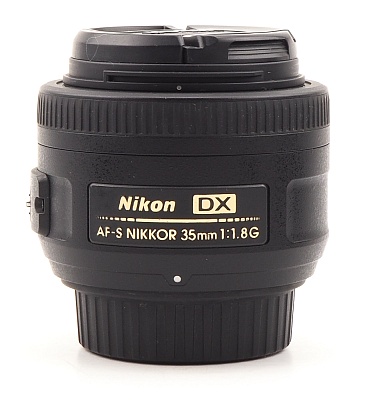 Объектив комиссионный Nikon 35mm f/1.8G DX (б/у, гарантия 14 дней, S/N 2851432)
