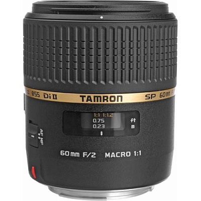Объектив Tamron SP 60mm f/2.0 Di II LD Macro 1:1 (G005E) Canon EF-S