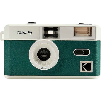 Многоразовый пленочный фотоаппарат Kodak Ultra F9 Film Camera Dark Night Green