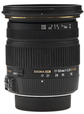Объектив комиссионный Sigma 17-50mm f/2.8 EX DC OS HSM Nikon F (б/у, гарантия 14 дней, S/N 15140639)