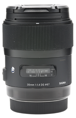 Объектив комиссионный Sigma 35mm f/1.4 DG HSM Art Canon EF (б/у, гарантия до 06.08.2023,S/N52041239)