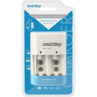 Зарядное устройство SmartBuy 505 (2/4 AA/AAA, 1/2 9V)