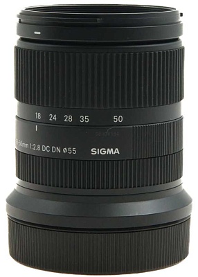 Объектив комиссионный Sigma 18-50mm f/2.8 DC DN Canon RF-S (б/у, гарантия 14 дней, S/N 58304384)